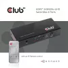 CLUB3D HDMI™ 2.0 UHD 4K60Hz SwitchBox 4 prievadai su IR nuotolinio valdymo pulteliu