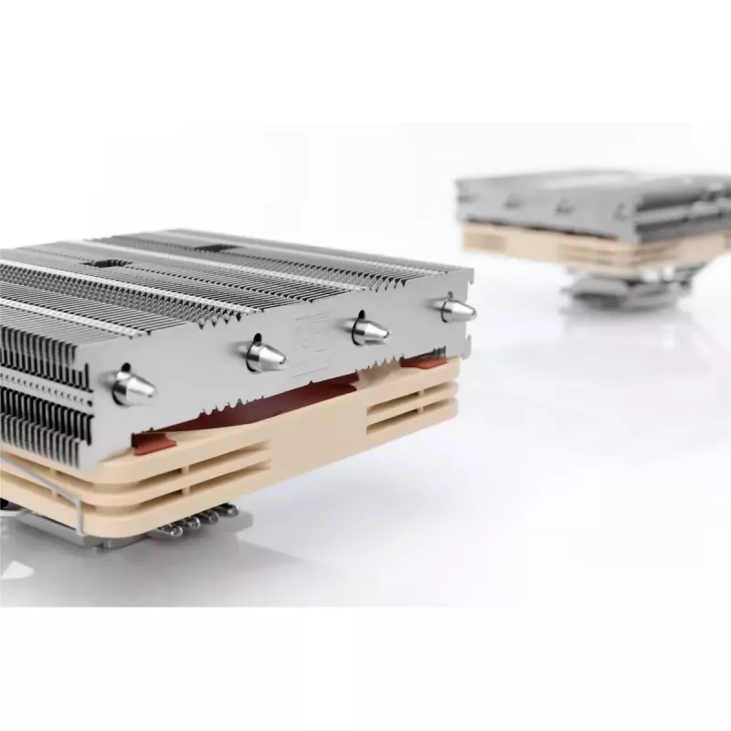 CPU aušintuvas Noctua NH-L12S – žemo profilio aušintuvas, 120 mm ventiliatorius, PWM, 12 V, 1850 RPM maks., 94,2 m³/h oro srautas, suderinami lizdai LGA1700/1200/115x/1156 ir AM4/AM5