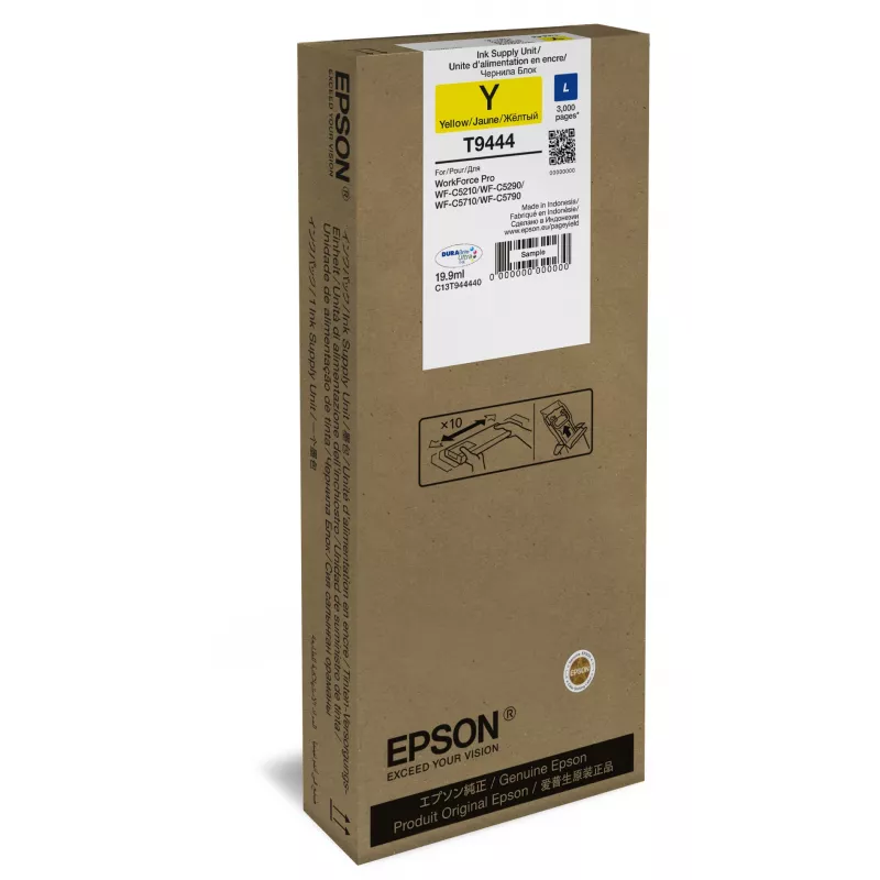 Epson C13T944440 originalus geltonas rašalo kasetė WF-C5xxx serijai