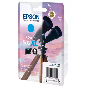 Kasetė Epson 502XL Cyan 470 puslapių