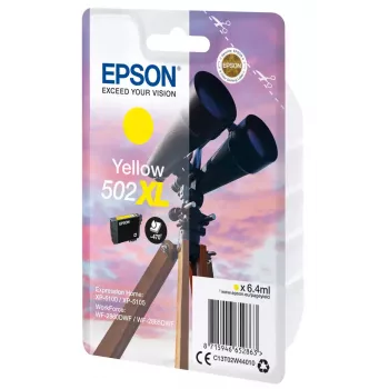 Rašalo kasetė EPSON 502XL Geltona C13T02W44010
