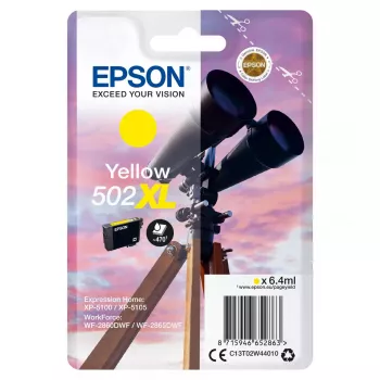 Rašalo kasetė EPSON 502XL Geltona C13T02W44010