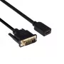 CLUB3D CAC-1211 DVI–HDMI 1.4 laidas, 2 m, abipusis