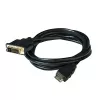Club 3D CAC-1210 DVI-D–HDMI 1.4 jungiamasis kabelis, Dual Link, dvikryptis, 4K, M/M, 2 m, juodas