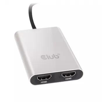 Adapteris CLUB3D Thunderbolt 3 į Dvigubą HDMI 2.0