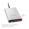 Adapteris CLUB3D Thunderbolt 3 į Dvigubą HDMI 2.0