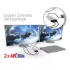 Adapteris CLUB3D Thunderbolt 3 į Dvigubą HDMI 2.0