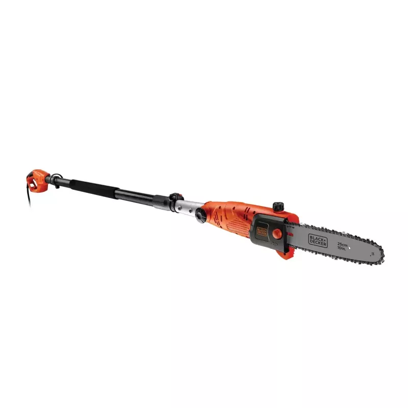 Elektrinis genėjimo pjūklas Black & Decker PS7525-QS, 800 W, 25 cm padanga, 22 mm pjovimo skersmuo, 3,8 kg