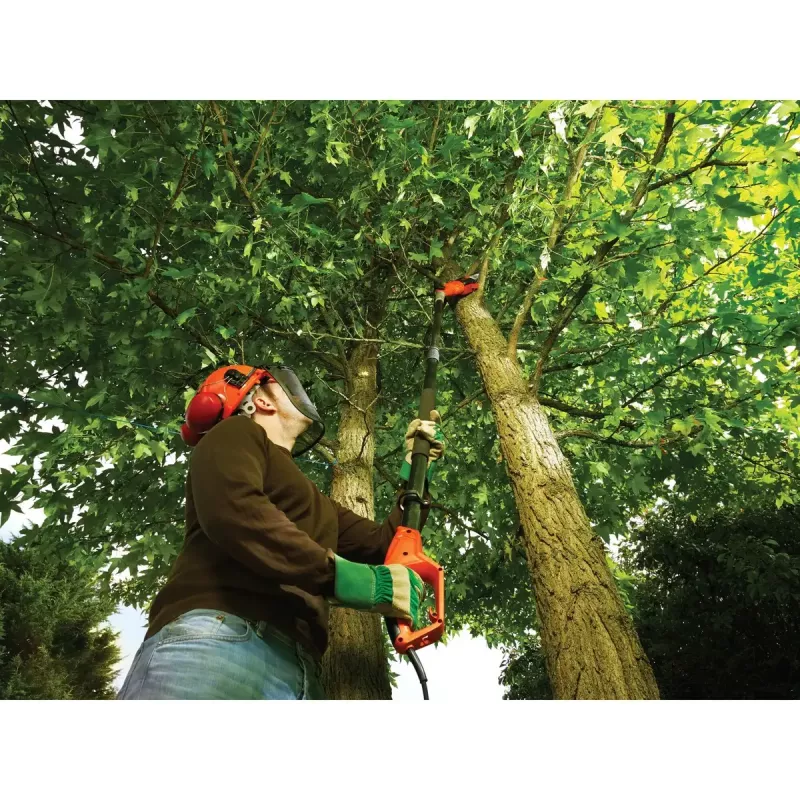 Elektrinis genėjimo pjūklas Black & Decker PS7525-QS, 800 W, 25 cm padanga, 22 mm pjovimo skersmuo, 3,8 kg