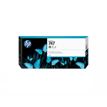 HP 747 pilka 300 ml rašalo kasetė DesignJet spausdintuvams