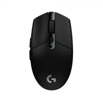 LOGITECH G305 Lightspeed belaidė žaidimų pelė juoda
