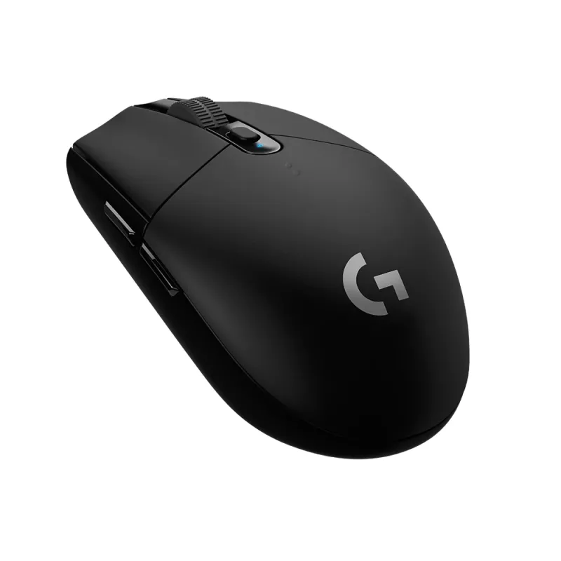 LOGITECH G305 Lightspeed belaidė žaidimų pelė juoda