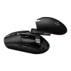LOGITECH G305 Lightspeed belaidė žaidimų pelė juoda
