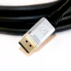 Club 3D CAC-1069 DisplayPort 1.4 HBR3 kabelis, 8K 60 Hz, 32,4 Gb/s, DSC, HDR, VESA sertifikuotas, M/M, 4 m, juodas
