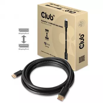 CLUB3D DisplayPort 1.4 HBR3 8K laidas M/M 4m