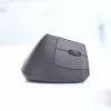 Ergonominė vertikali pelė Logitech MX Vertical, MX Vertical, 4000 DPI, RF Wireless + Bluetooth, dešinei rankai, Graphite, biuro naudojimui