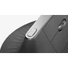 Ergonominė vertikali pelė Logitech MX Vertical, MX Vertical, 4000 DPI, RF Wireless + Bluetooth, dešinei rankai, Graphite, biuro naudojimui