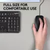 Pelė Logitech M110 Silent laidinė USB juoda