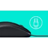 Pelė Logitech M110 Silent laidinė USB juoda