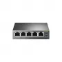 TP-Link 5 prievadų Gigabit stalinis PoE jungiklis su 4 PoE prievadais