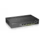 Zyxel GS1920-8HPV2 valdomas Gigabit Ethernet (10/100/1000) maitinimas per Ethernet (PoE) juodas