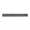 Zyxel GS1920-48HPV2 valdomas gigabitinio eterneto (10/100/1000) maitinimo per eternetą (PoE) jungiklis, juodas
