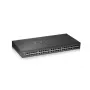 Valdomas Gigabit Ethernet komutatorius Zyxel GS1920-48V2, 48 prievadų, PoE 375 W, juodas