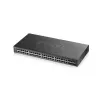 Valdomas Gigabit Ethernet komutatorius Zyxel GS1920-48V2, 48 prievadų, PoE 375 W, juodas