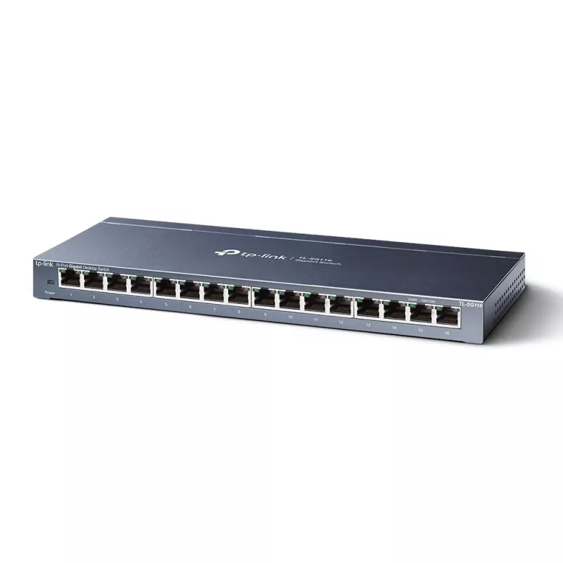 TP-Link 16 prievadų Gigabit darbalaukio tinklo jungiklis, nevaldomas