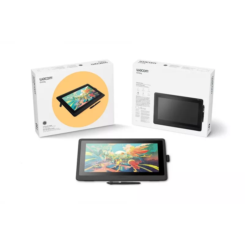 WACOM Cintiq 16 piešimo planšetė su ekranu - 16 colių - 1920x1080 (Full HD)