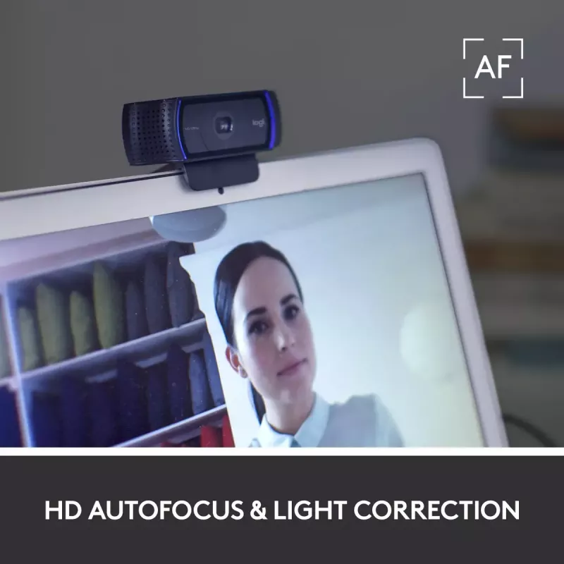 Logitech HD Pro Webcam C920s - USB