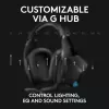 LOGITECH G935 belaidės 7.1 erdvinio garso žaidimų ausinės su Lightsync RGB apšvietimu – 2,4 GHz