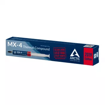 ARCTIC MX-4 (45 g) 2019 m. leidimas – aukščiausios klasės šiluminė pasta