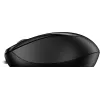 HP Wired Mouse 1000, ambidekstrinė, USB Type-A, 1200 DPI, juoda