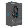 LOGITECH G432 – žaidimų ausinės su mikrofonu, USB / 3.5 mm, 7.1 erdvinis garsas, mėlyna