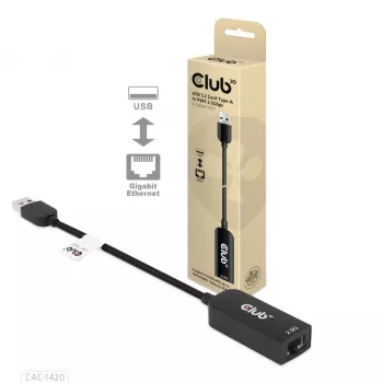CLUB3D USB 3.2 Gen1 Type-A į RJ45 2.5Gbps adapteris