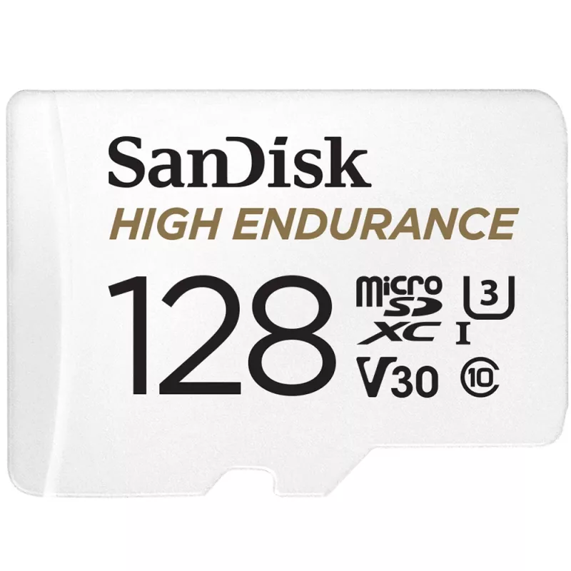WESTERN DIGITAL SanDisk Micro SDXC High Endurance 128GB