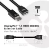 CLUB3D DisplayPort 1.4 HBR3 Prailginimo Laidas 8K60Hz M/F 2m