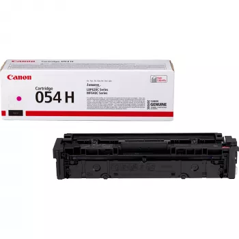 Canon 054 H aukštos išeigos kasetė, rausva (magenta)