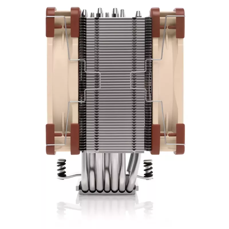 Procesoriaus aušintuvas Noctua NH-U12A 120 mm, dviejų ventiliatorių, varinis pagrindas, aliumininis radiatorius, PWM, tinka Intel/AMD lizdams