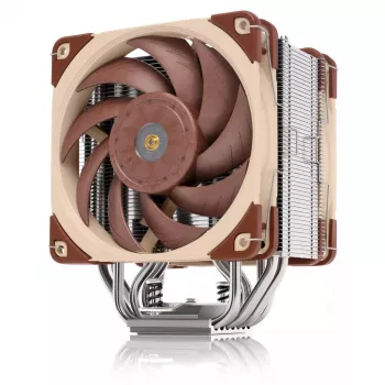 Procesoriaus aušintuvas Noctua NH-U12A 120 mm, dviejų ventiliatorių, varinis pagrindas, aliumininis radiatorius, PWM, tinka Intel/AMD lizdams