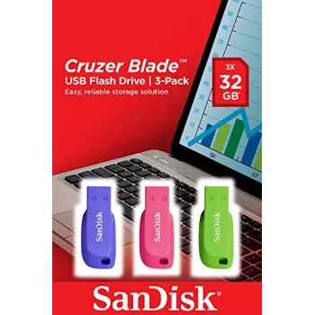USB atmintukas SanDisk 32GB USB Type-A 2.0 Cruzer Blade