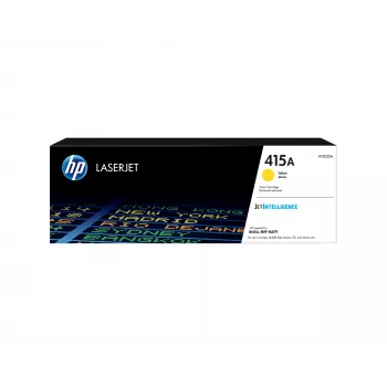 HP 415A geltona originali LaserJet tonerio kasetė, 2100 puslapių, geltona, 1 vnt.