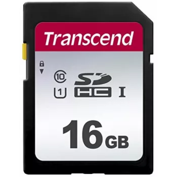 Flash atminties kortelė Transcend 16 GB SDHC Class 10 TS16GDC300S