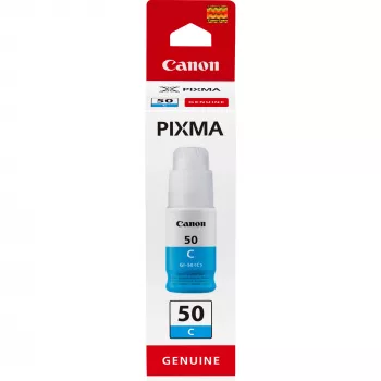 Canon GI-50 C, didelės išeigos rašalo butelis, cian