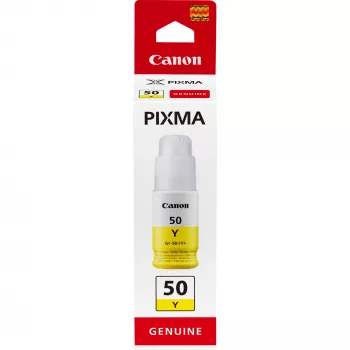 Canon GI-50 Y, didelės išeigos rašalo butelis, geltona