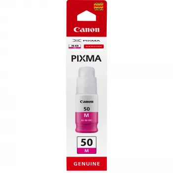 Canon GI-50 M, didelės išeigos rašalo buteliukas, purpurinė