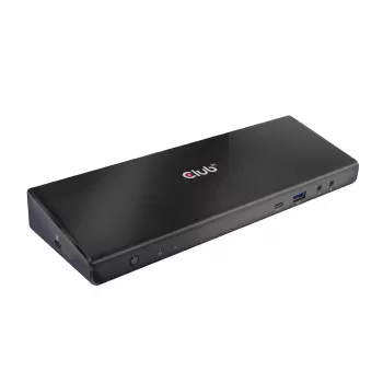 CLUB3D CSV-1562 USB3.2 Gen1 Type-C universalus dokas su 3x 4K30Hz, įkrovimu ir DisplayLink sertifikatu