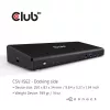 CLUB3D CSV-1562 USB3.2 Gen1 Type-C universalus dokas su 3x 4K30Hz, įkrovimu ir DisplayLink sertifikatu
