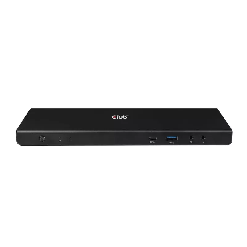 CLUB3D CSV-1562 USB3.2 Gen1 Type-C universalus dokas su 3x 4K30Hz, įkrovimu ir DisplayLink sertifikatu